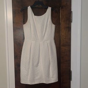 White tulip-skirt dress, size 6